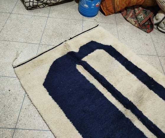Beni Ouraïne Berber Rug in Pure Wool 2/3 M – Alessi, Rugs & carpets (photo 2 of 6)