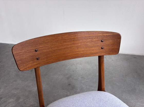 Image 1 of Set of 4 Vintage Chairs Danish Farstrup