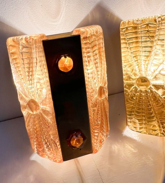 Image 1 of Juego de lámparas de pared danesas Aladdin de Vitrika, años 60