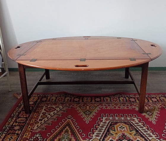Grande Table Plateau de Majordome – Tables basses, Wood, Brass (photo 5 of 11)