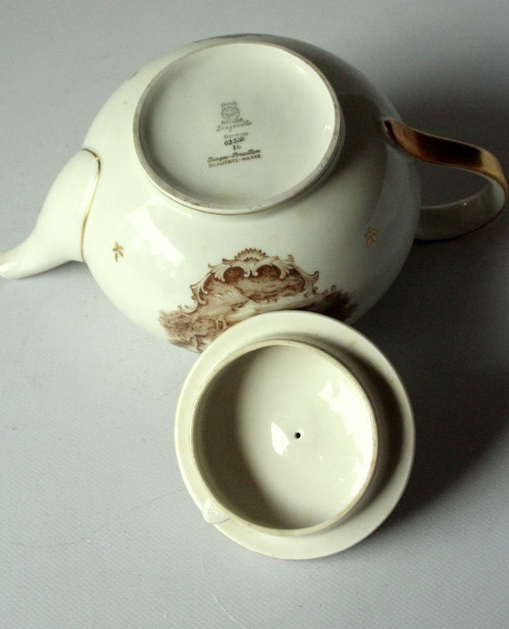 Image 1 of Teapot PMR Jaeger Porcelain Bavaria - 1930s