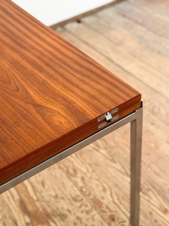 Image 1 of Uitschuifbare teakhouten eettafel van Wilhelm Renz, Duitsland