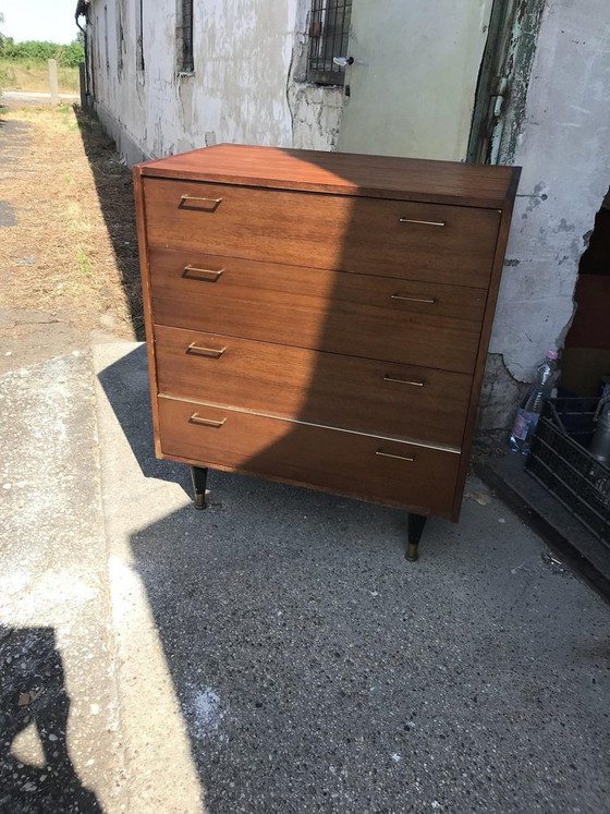 Mid-Century Chest of Drawers, 1960s – Mid Century Modern (photo 4 of 6)