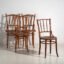 Antikes Set von 4 Bugholzstühlen aus gebogenem Holz – Mitteleuropa, um 1900 – Thonet, Esszimmerstühle, Metal (photo 10 of 40)