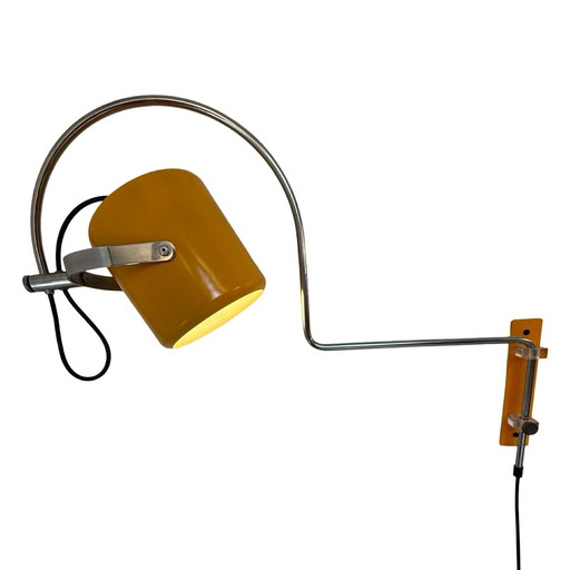 J. J. M Hoogervorst - ANVIA - ‘Elbow’ - Vintage Wall Mounted Lamp - Dutch Design