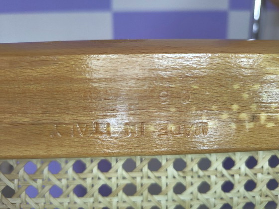 Image 1 of Ensemble de 2 chaises B32 de Marcel Breuer, piètement traîneau chromé