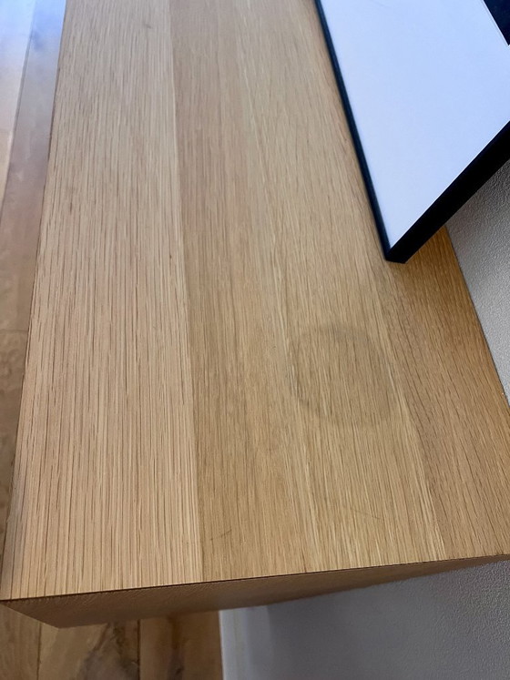 Image 1 of Bolia Case boekenkast met lades, planken en deuren in wit gepigmenteerd geolied eikenhout, fineer