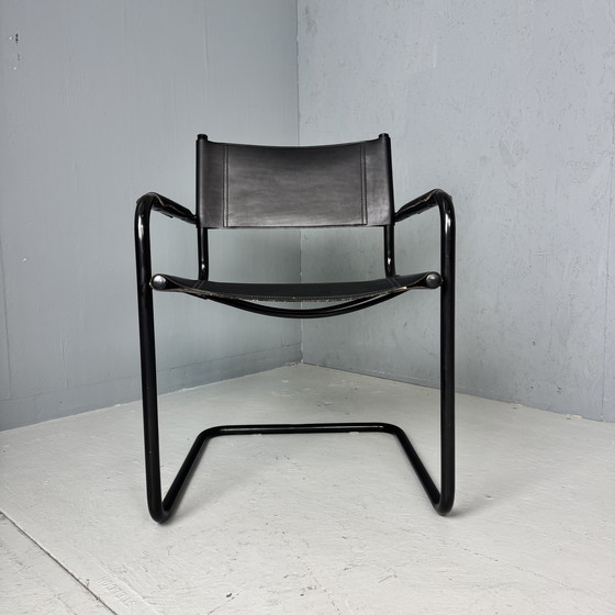 Image 1 of Bauhaus Cesca stoel - zwart leer