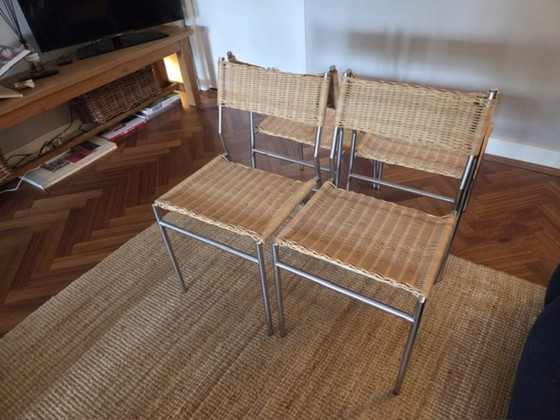 Image 1 of 4 chaises de salle à manger Spectrum SE05 Martin Visser