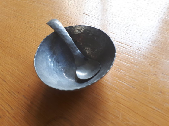 Image 1 of Set in peltro martellato