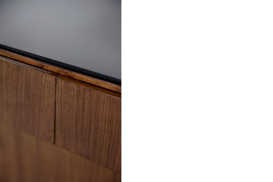 Image 1 of Vintage Rare Large French Art Deco Walnut Buffet, 1920s