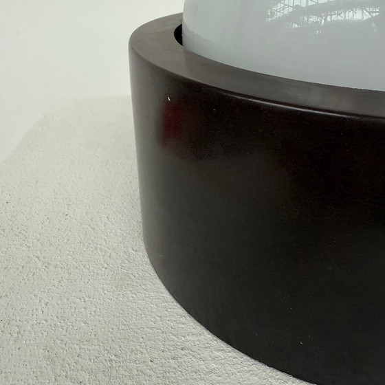 Image 1 of Glaskolben Decken-/Wandlampe 1950er Jahre