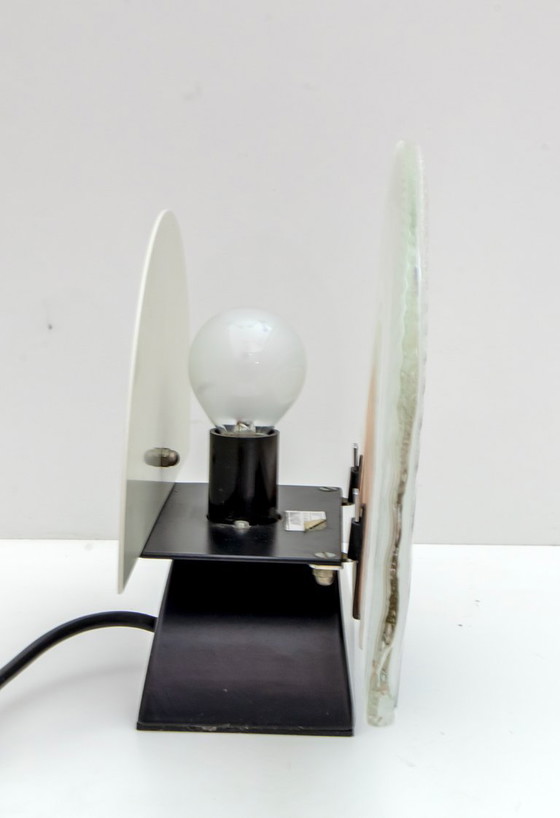 Image 1 of Pareja de lámparas de sobremesa de cristal de Murano italiano Altarte de Stilkronen, 1992