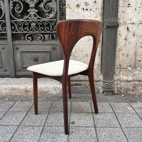 Image 1 of (5) Sedie “Peter”, Niels Koefoed per Hornslet di Koefoed, scandinavo moderno, 1957 – Danimarca