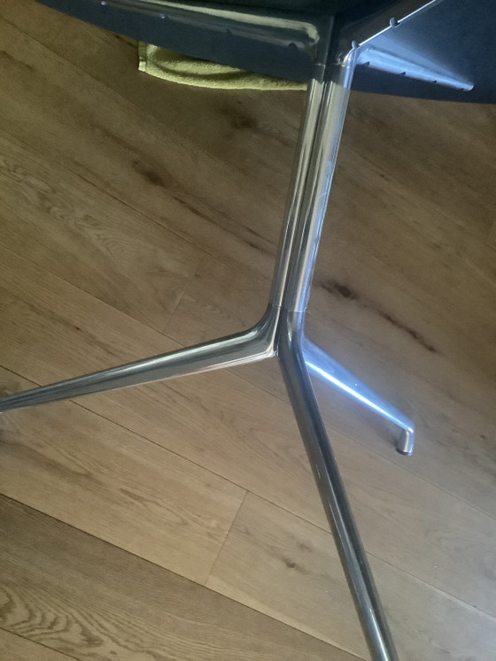 HAY ‘About a Table’ Round Dining Table – Wood, Aluminium (photo 4 of 6)