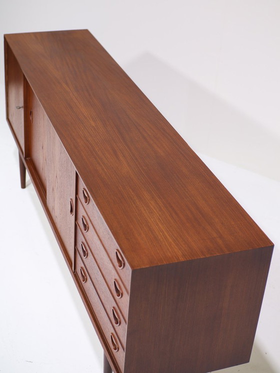 Image 1 of Danish vintage teak lowboard sideboard