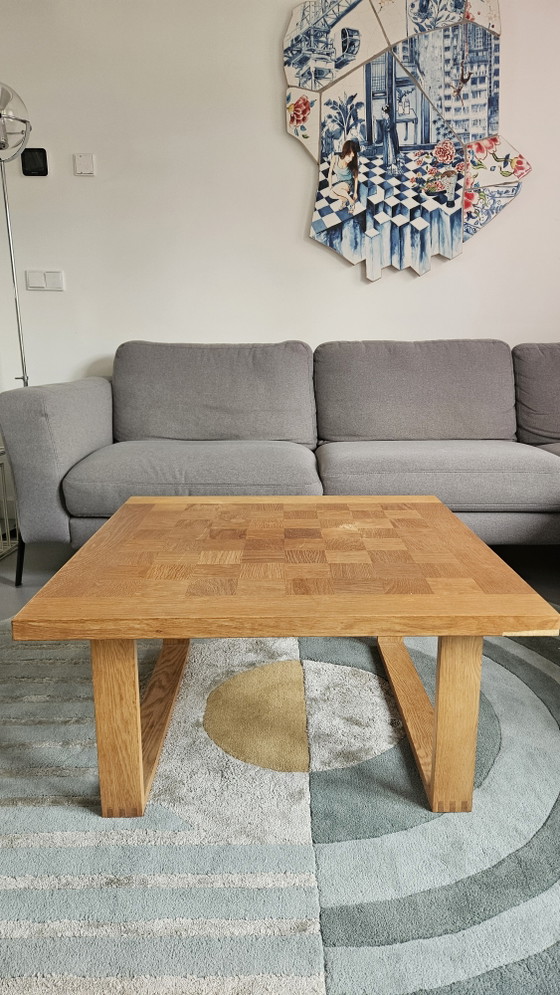 Image 1 of Table basse en teck à damier, style danois moderne, Poul Cadovius pour France & Sons