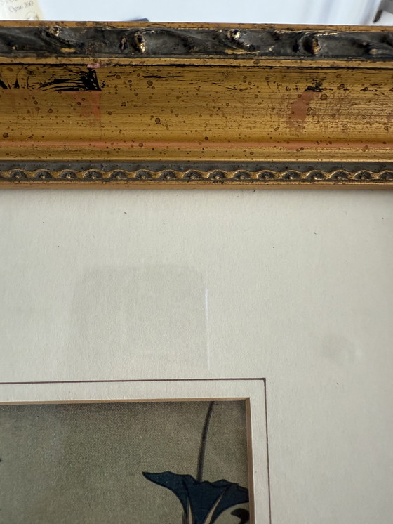 Image 1 of Coppia di stampe Hiroshige vintage con cornice - Arte giapponese su blocchi di legno