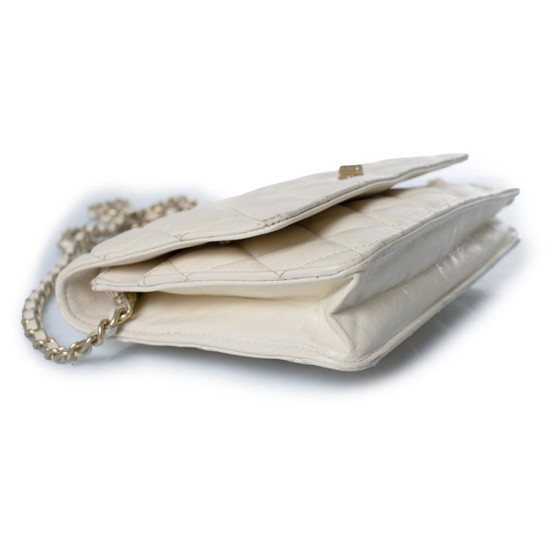 Image 1 of Chanel 2.55 heruitgave portemonnee met ketting