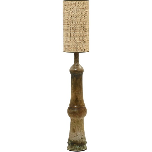 Vintage keramieken vloerlamp, 1960