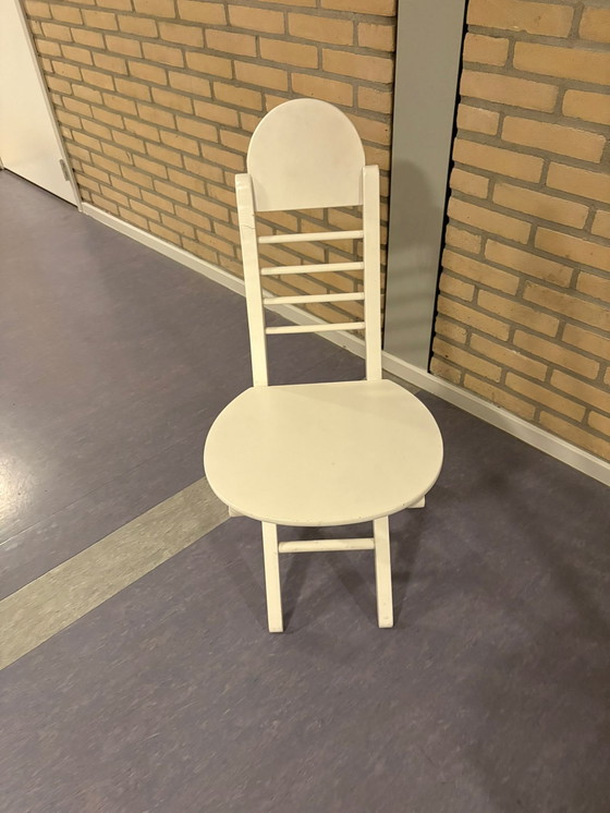 Image 1 of Sedie pieghevoli di design italiano degli anni '80