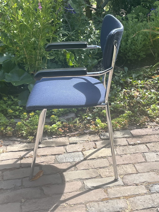 Fantastique ensemble de 6 chaises vintage Gebr. de Wit
