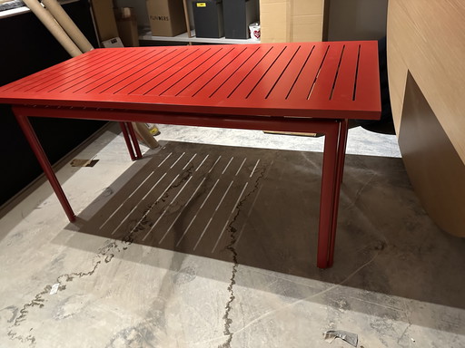 Fermob Garden Table Showroom Poppy