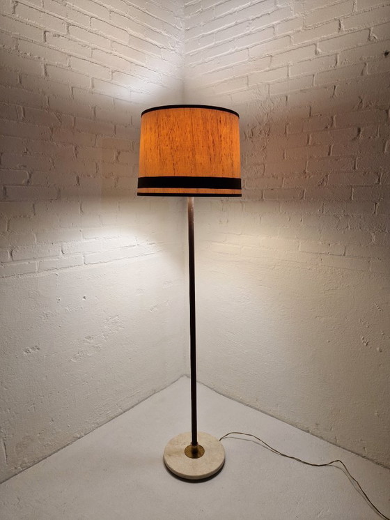 Image 1 of Lampada da terra vintage Twilight con paralume originale