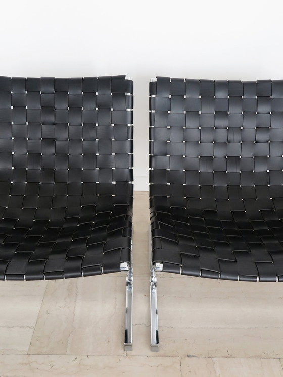 Poltrone Luar di Ross Littell per ICF De Padova, Italia, anni '60, set di 2 (photo 12 of 22)