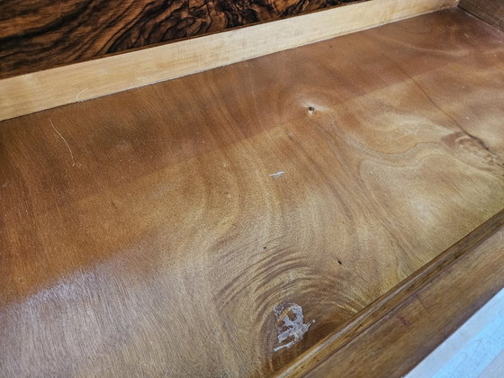 1940s Art Decò walnut chest of drawers, Wood, Brown, Klassiek (photo 18 of 24)