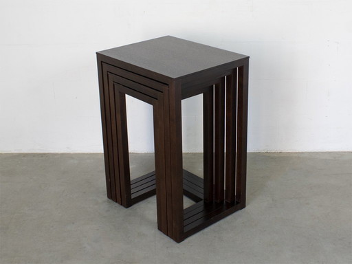 Mesas auxiliares Wittman (4x) diseño Josef Hofman