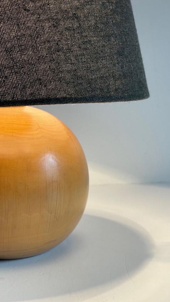 Image 1 of Metrolight Vintage Solid Wood Lamp