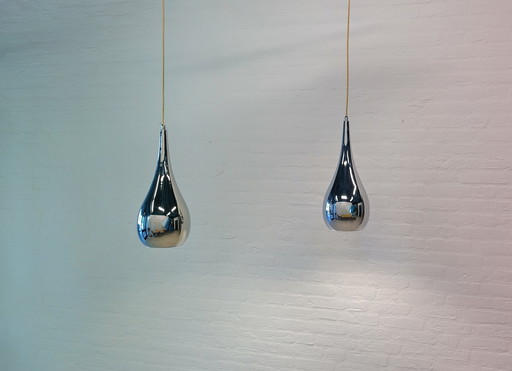 Drop Pendant Lamps - Chrome