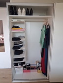 PAX/HASVIK IKEA Wardrobe 200X66X201 As Good As New