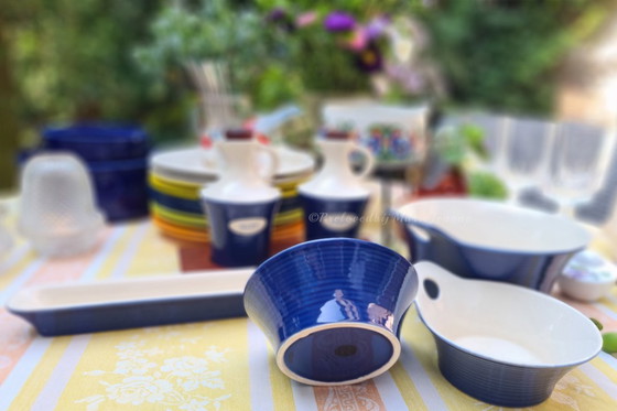 Image 1 of Malin Gustavsson per SAGAFORM Svezia Set di tapas blu cobalto