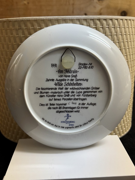 Image 1 of 🌸 “Wild Beauty” | Fürstenberg collector plates | Limited Edition | Complete and rare series | New