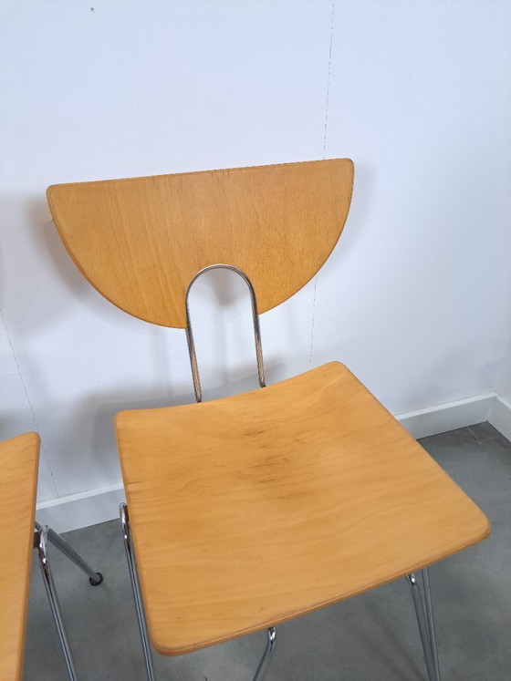 Image 1 of Satz von 6 x Kusch & Co Mikado 1800, Walter Leeman Stühlen