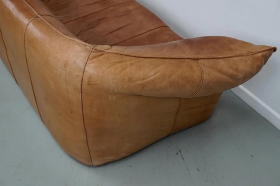 Image 1 of Canapé Andes en cuir cognac par Gerard van den Berg pour Montis, 1970
