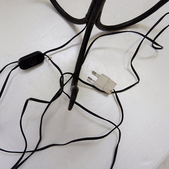 Image 1 of Brutalistische tafellamp in ankervorm - circa 1950