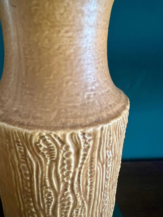 Rare! Carsten Tönnieshof Vase 7651-80, Perfect Condition, Made , Brown Mid-Century Floor Vase, Handmade (photo 4 of 9)