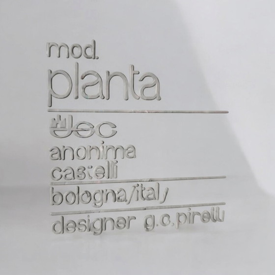 Image 1 of Mid - Century Planta coat stand coat rack Piretti Castelli 1970s