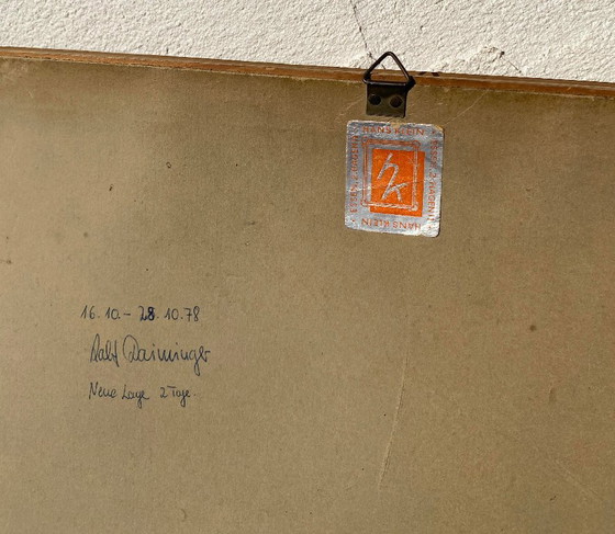 Incisione Originale ”Stickstoffwerke a. d. Ruhr” (Anni '50) – Litografie e stampe, Cristallo (photo 13 of 13)