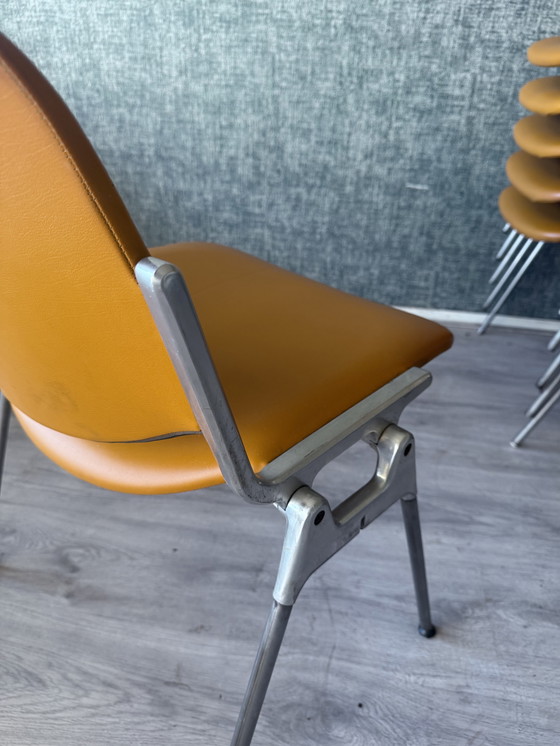 Image 1 of 6 sedie DSC106 di Giancarlo Piretti per Castelli, anni '60