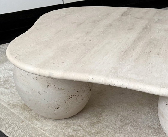 Image 1 of Travertin plaat organisch beige