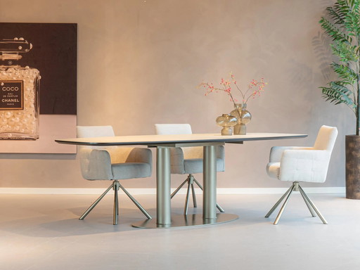 RT Design Viterbo eettafel - 260x100