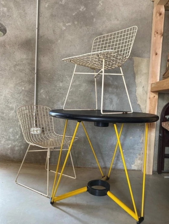 Due sedie italiane vintage di EMU – Sedie da pranzo, Plastica, Metallo (photo 2 of 13)