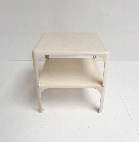 Image 1 of Set van 2 Artemide Demetrio 45 bijzettafels van Vico Magistretti, 1960's