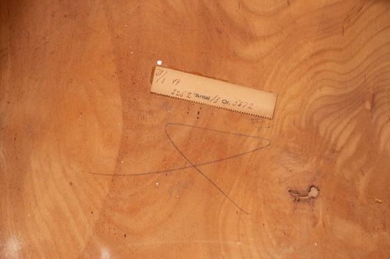 Image 1 of Poltrona Canada Lounge di Christian E. Hansen, prodotta da Fritz Hansen, 1944, Danimarca.