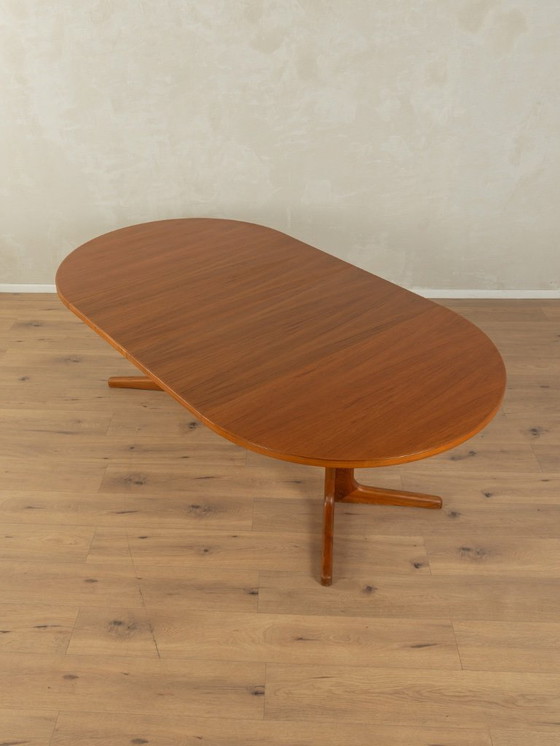 Image 1 of Table à manger extensible, CJ Rosengaarden, années 1960