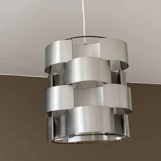 Space Age Max Sauze Pendelleuchte. 1970. – Pendelleuchten, Metal (photo 5 of 6)